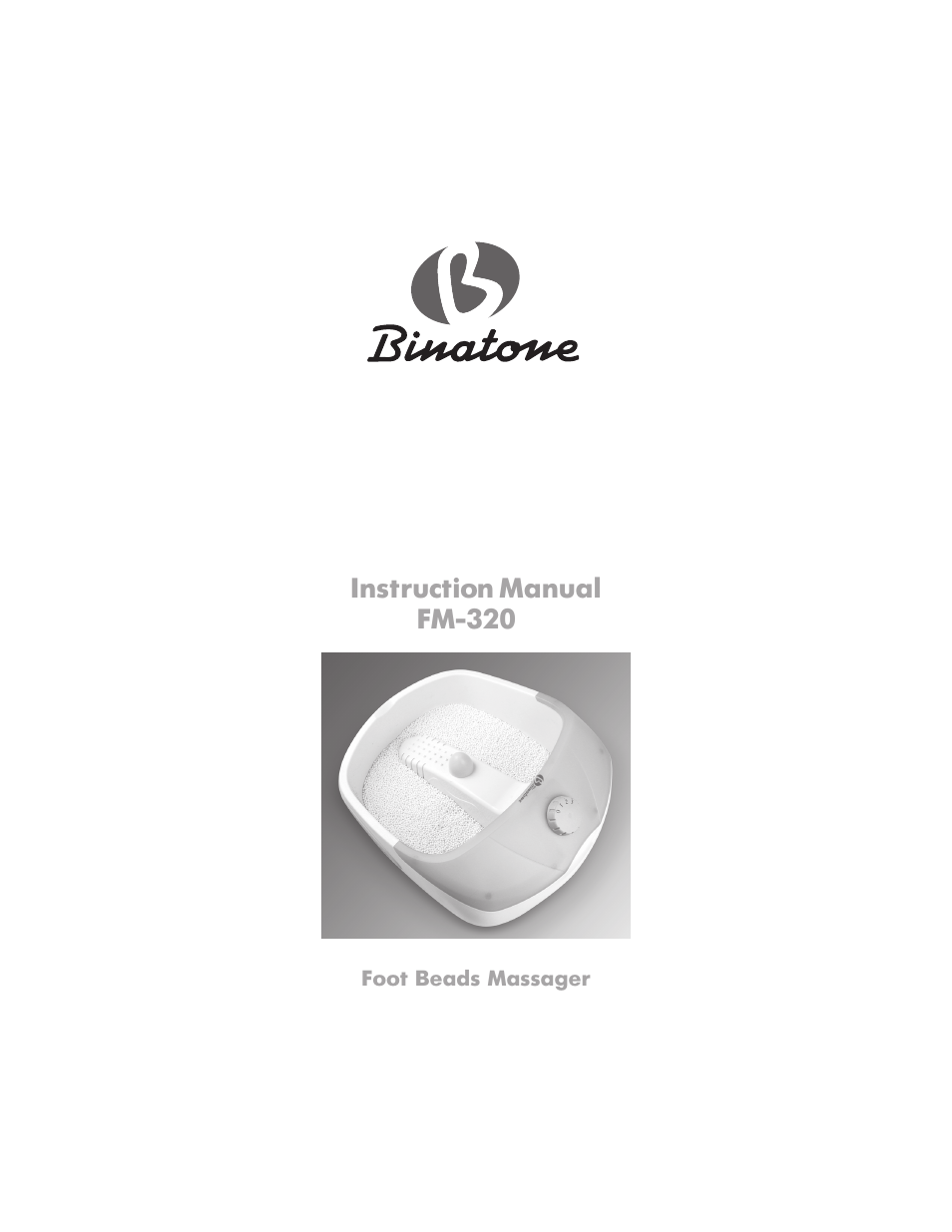 Binatone FM-320 User Manual | 28 pages