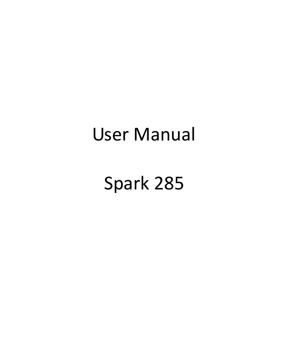 Lava Mobiles Spark 285 User Manual | 29 pages