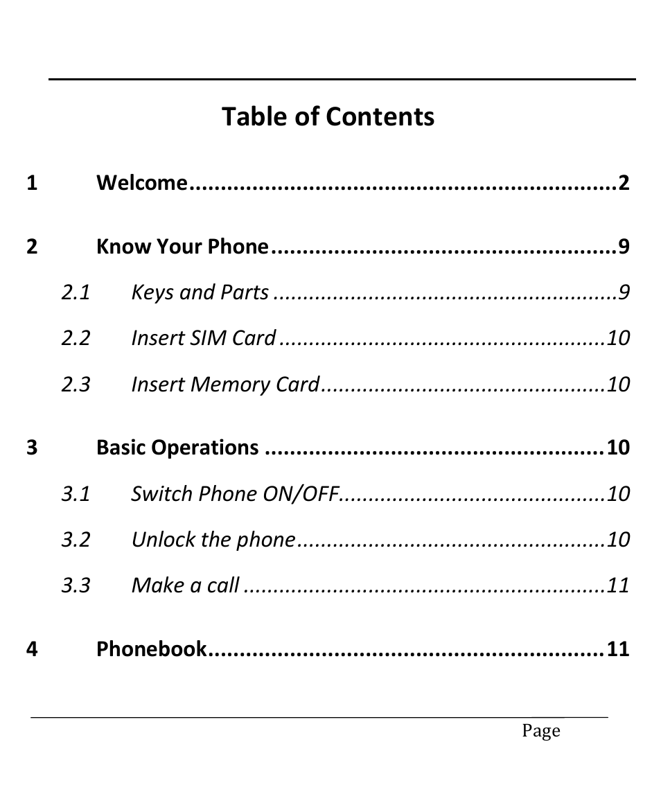 Lava Mobiles Spark 285 User Manual | Page 3 / 29