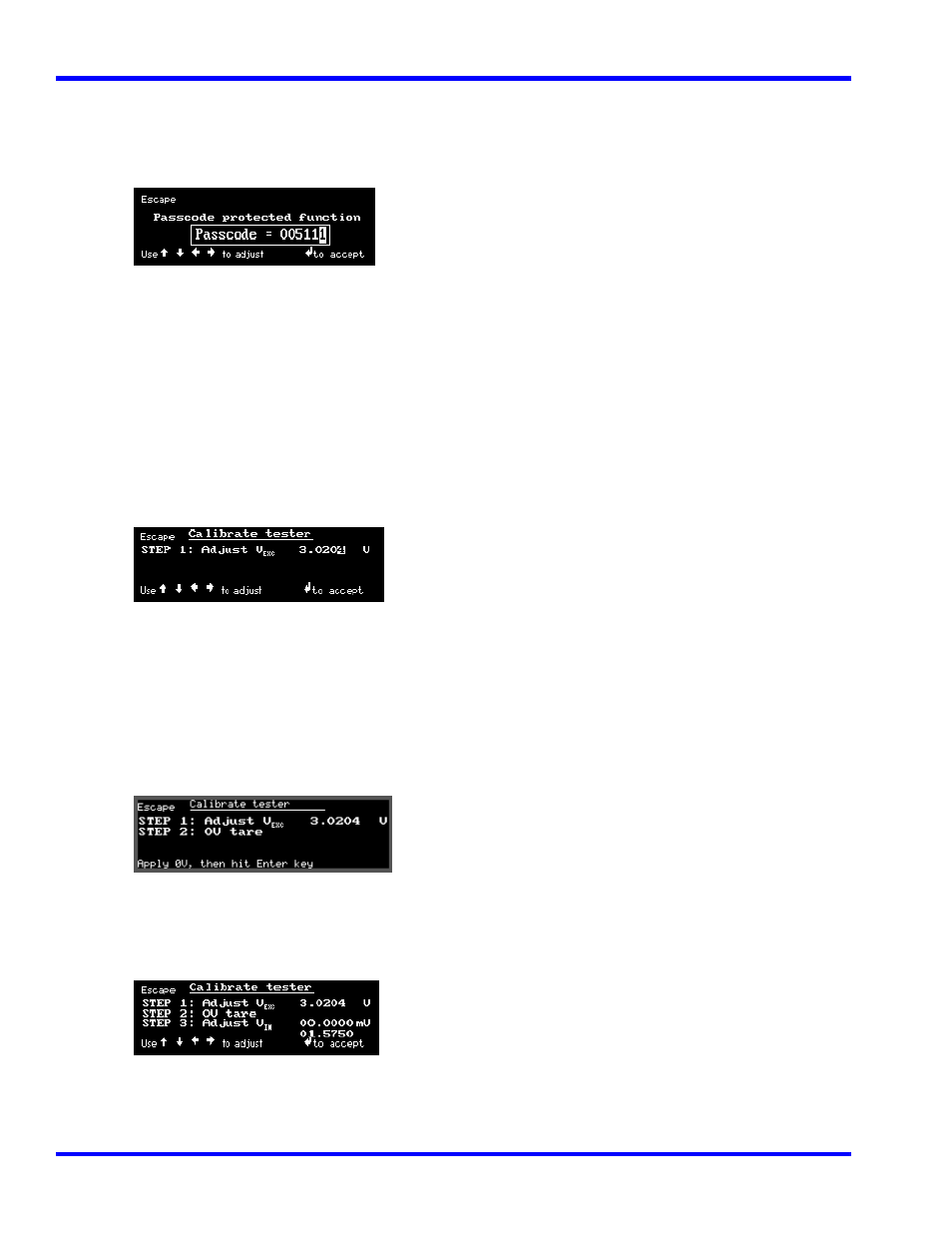 Calibrate tester | Snap-On 5000-ST User Manual | Page 55 / 74