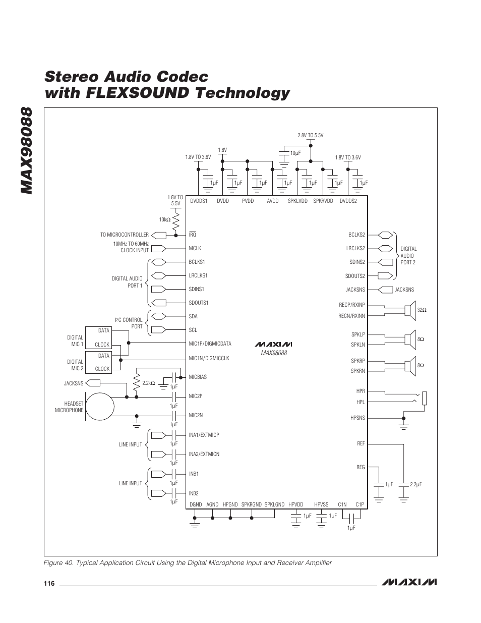 Rainbow Electronics MAX98088 User Manual | Page 116 / 123