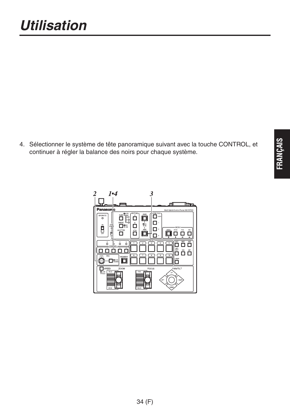 Utilisation | Panasonic AW-RP555 User Manual | Page 119 / 296