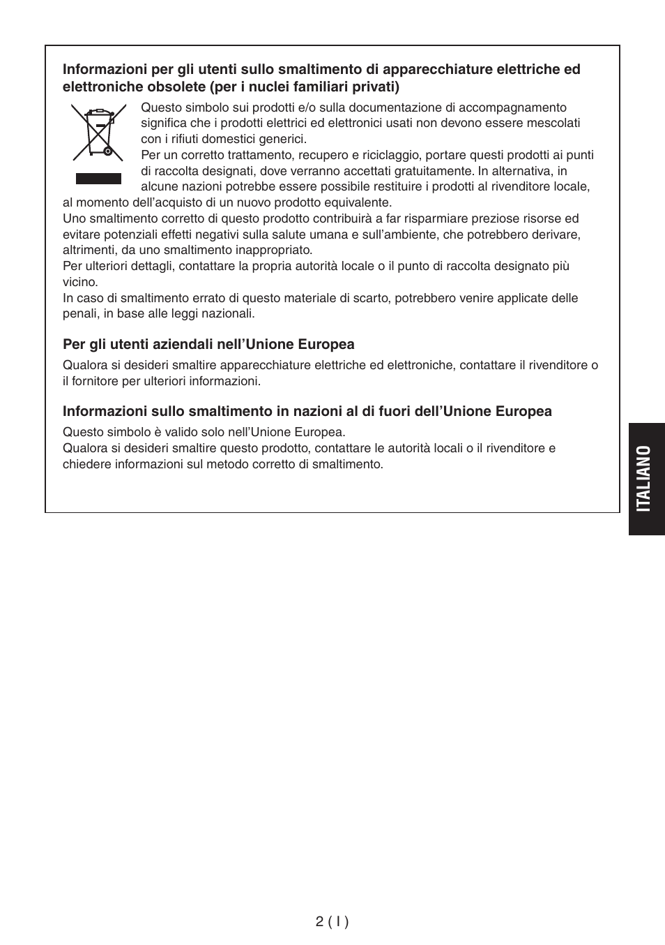 It aliano | Panasonic AW-RP555 User Manual | Page 129 / 296