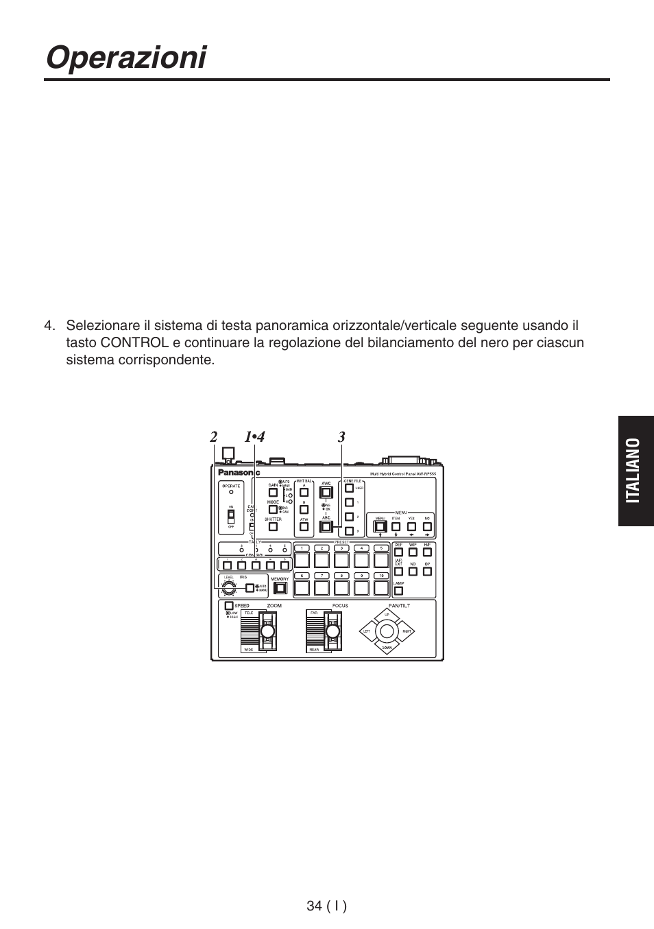 Operazioni | Panasonic AW-RP555 User Manual | Page 161 / 296