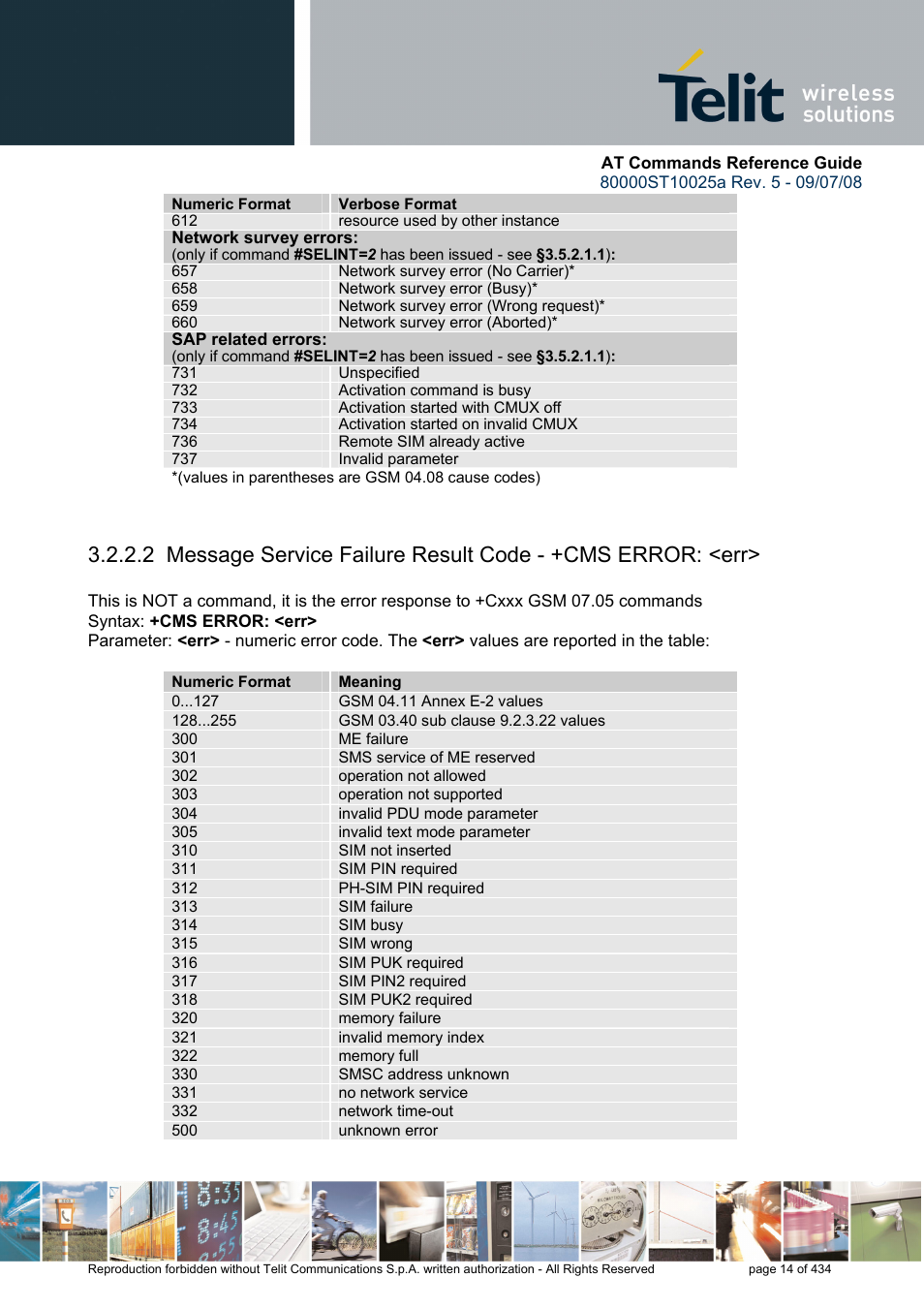 Rainbow Electronics GM862-QUAD-PY User Manual | Page 14 / 434