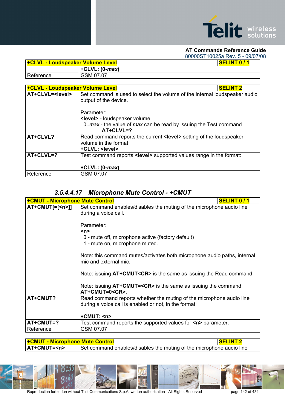 17 microphone mute control - +cmut | Rainbow Electronics GM862-QUAD-PY User Manual | Page 142 / 434