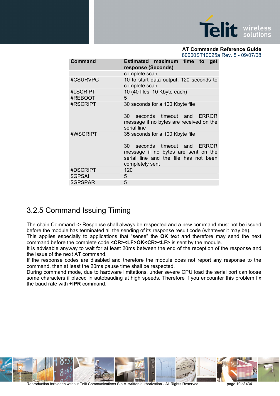 5 command issuing timing | Rainbow Electronics GM862-QUAD-PY User Manual | Page 19 / 434