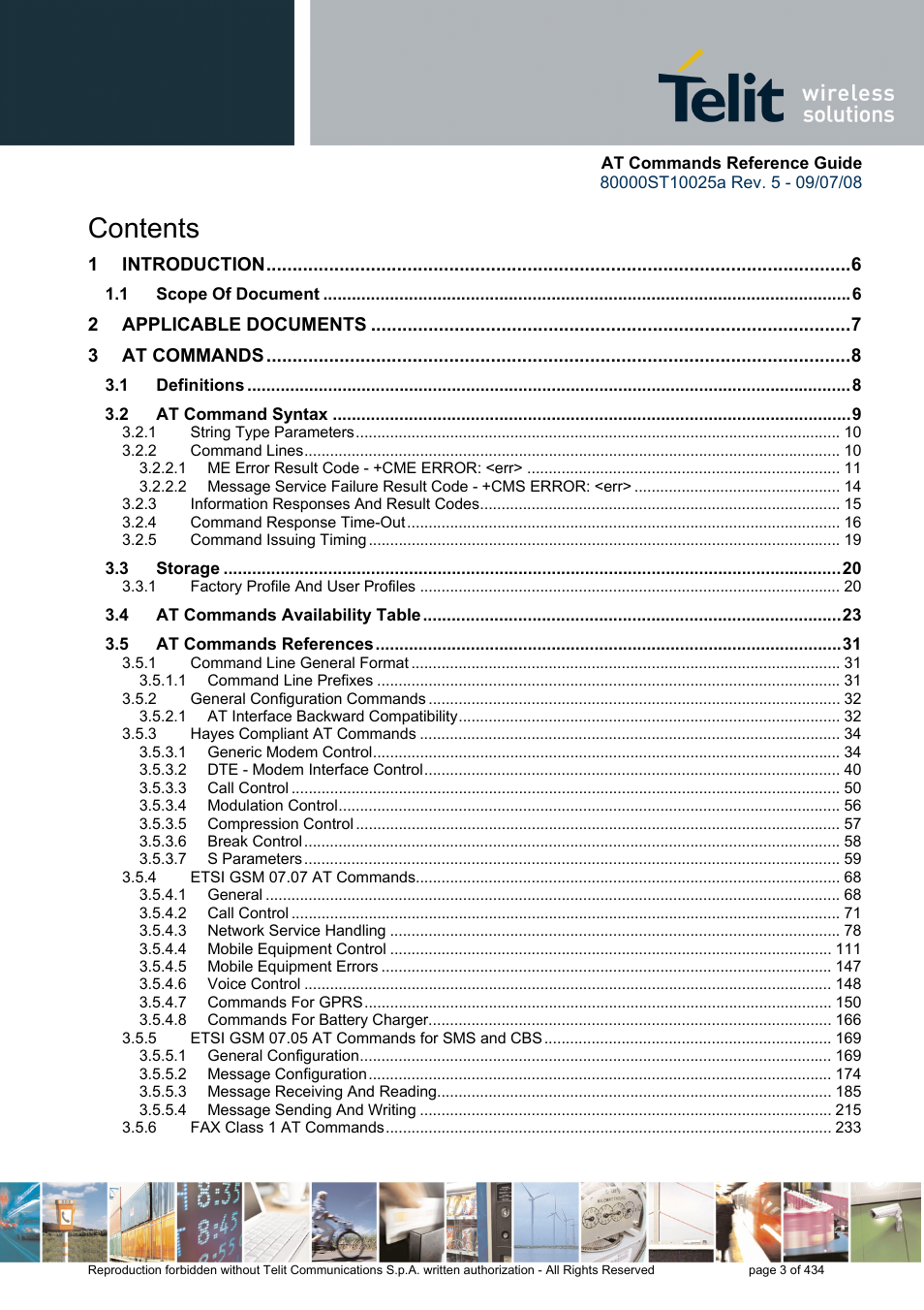 Rainbow Electronics GM862-QUAD-PY User Manual | Page 3 / 434