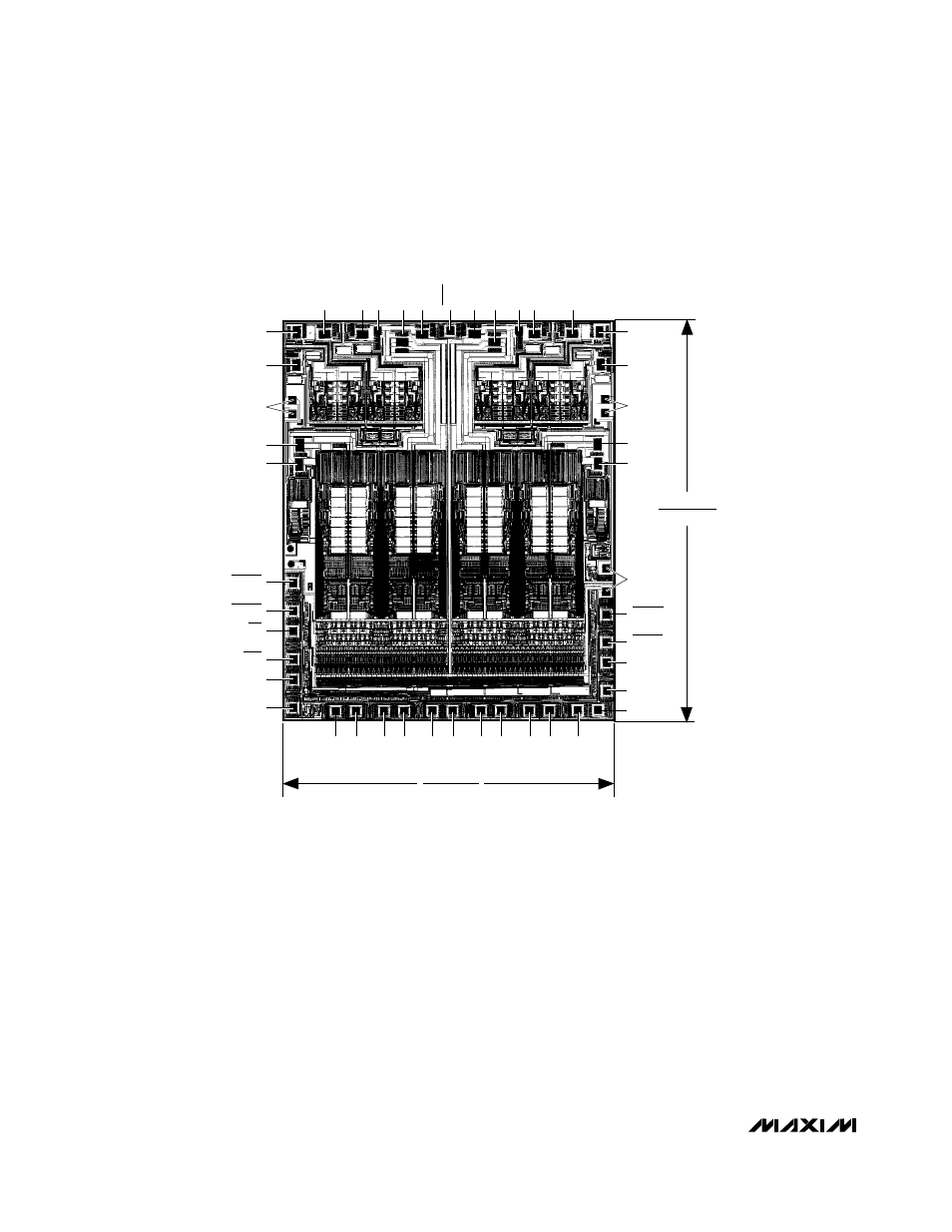 Chip topography | Rainbow Electronics MAX547 User Manual | Page 14 / 16