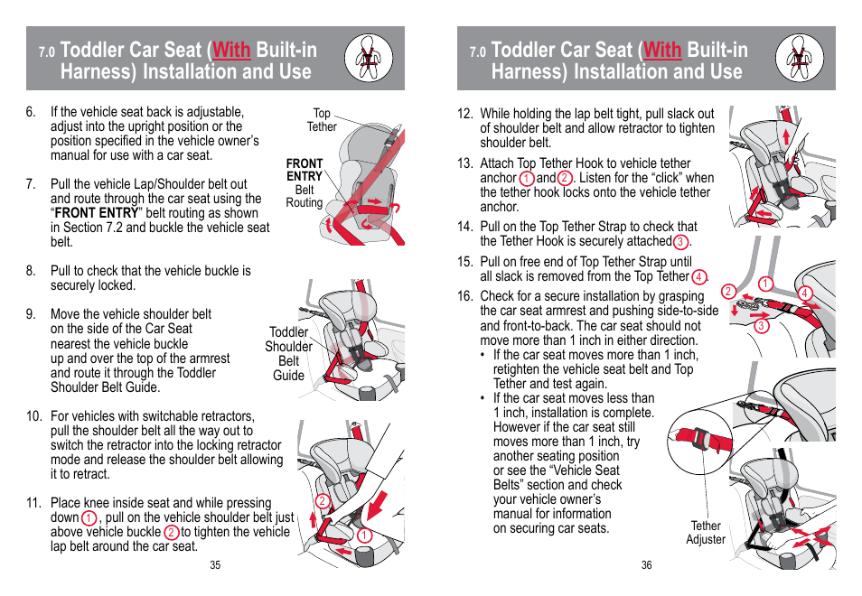 BabyTrend HYBRID 3-IN-1 User Manual | Page 19 / 48