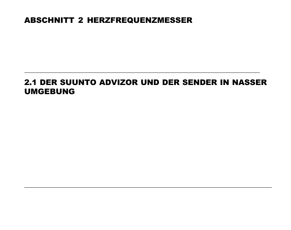 Abschnitt 2 herzfrequenzmesser | SUUNTO Advizor User Manual | Page 134 / 470