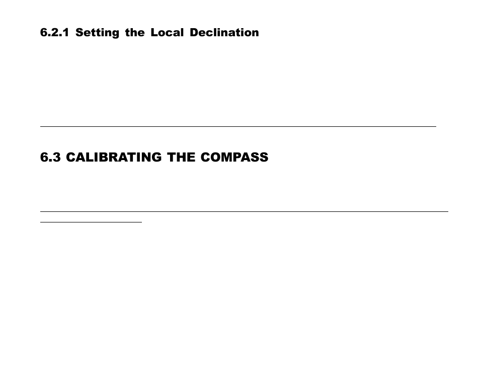 Calibrating the compass, 3 calibrating the compass, 1 setting the local declination | SUUNTO Advizor User Manual | Page 50 / 470