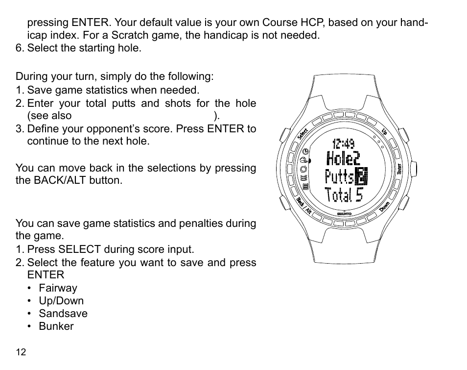 SUUNTO G6 & G6 Pro User Manual | Page 13 / 46