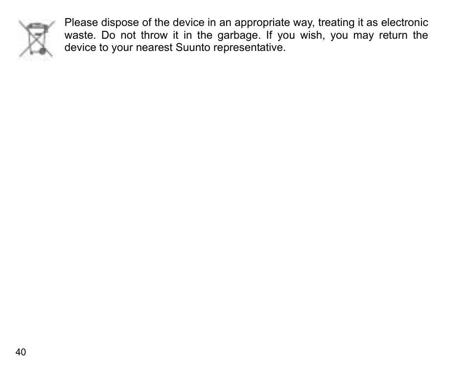 SUUNTO G6 & G6 Pro User Manual | Page 41 / 46