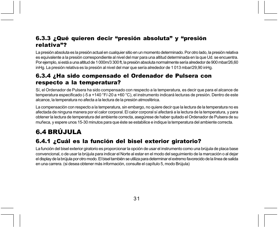 4 brújula | SUUNTO Yachtsman User Manual | Page 133 / 270