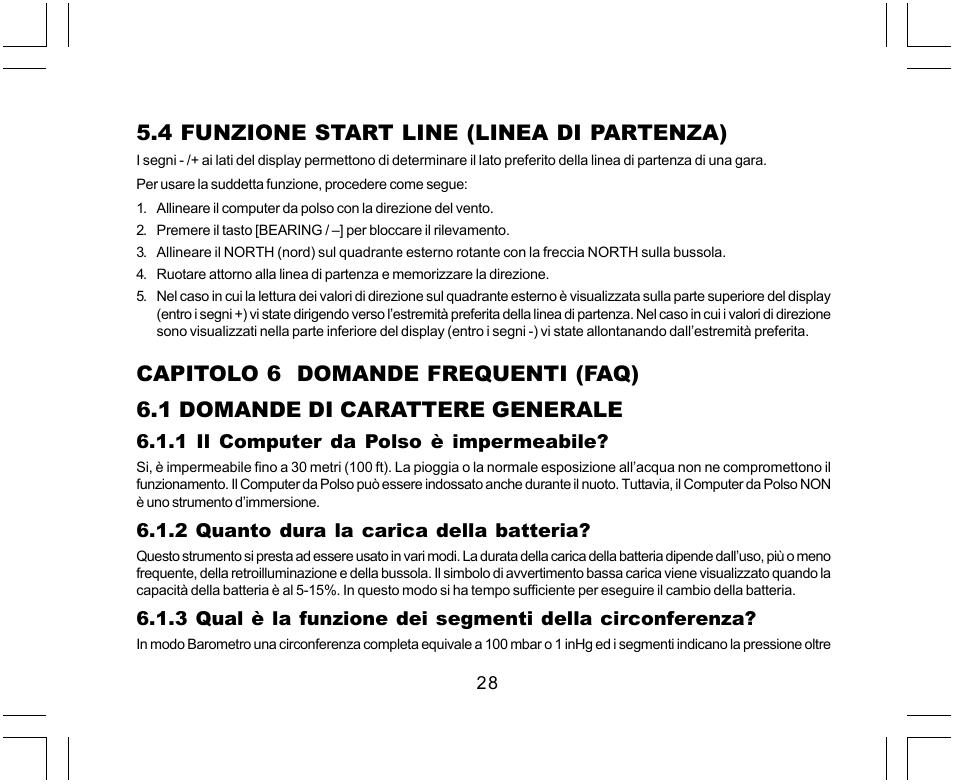4 funzione start line (linea di partenza) | SUUNTO Yachtsman User Manual | Page 164 / 270