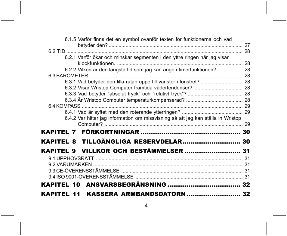 SUUNTO Yachtsman User Manual | Page 240 / 270