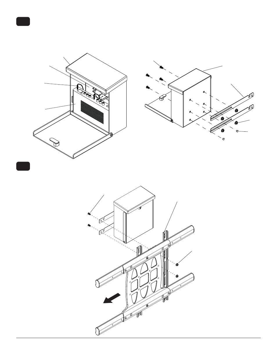 Peerless-AV WL-ESA763PU-200 - Installation User Manual | Page 13 / 25