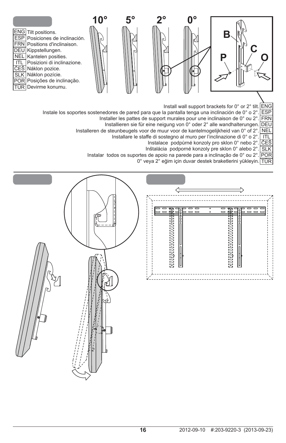 Peerless-AV SFLT670 - Installation User Manual | Page 16 / 20