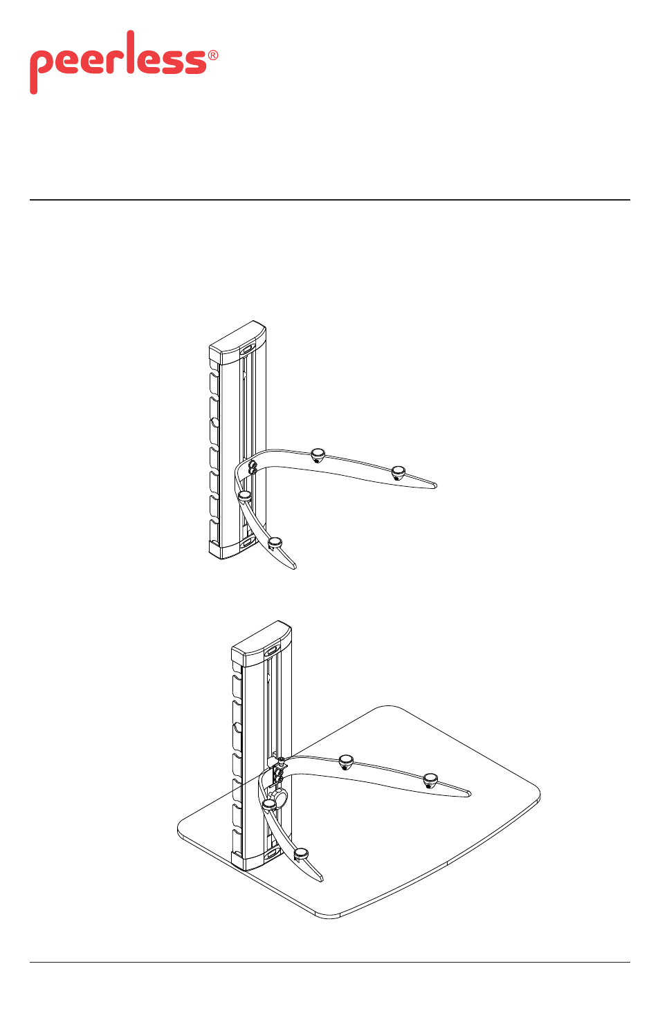 Peerless-AV ESHV20 - Installation User Manual | 27 pages