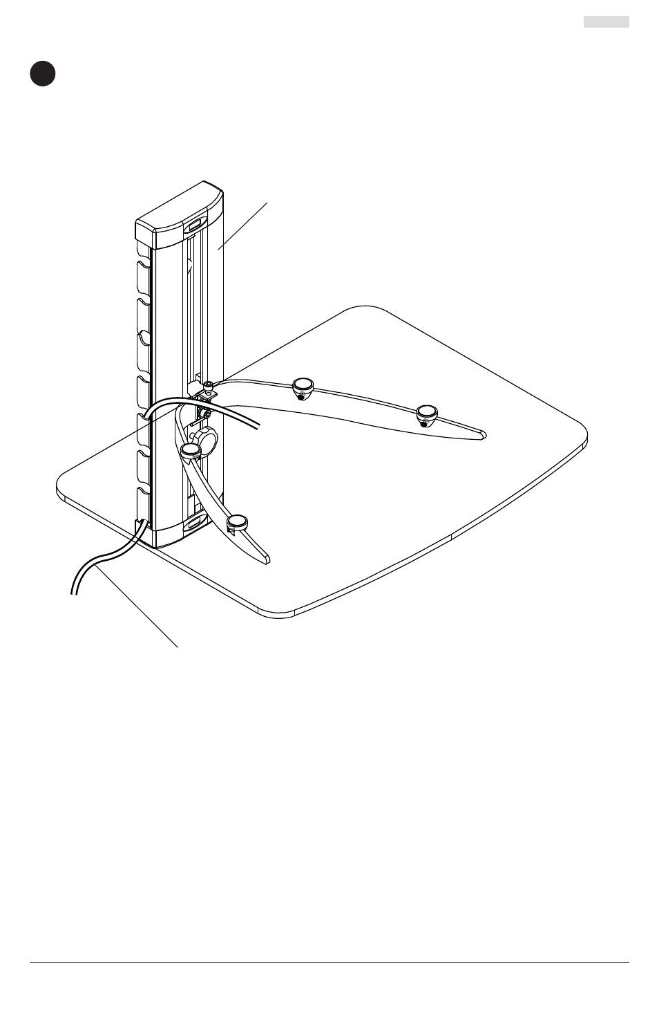 Sistema para manejo de cables | Peerless-AV ESHV20 - Installation User Manual | Page 16 / 27