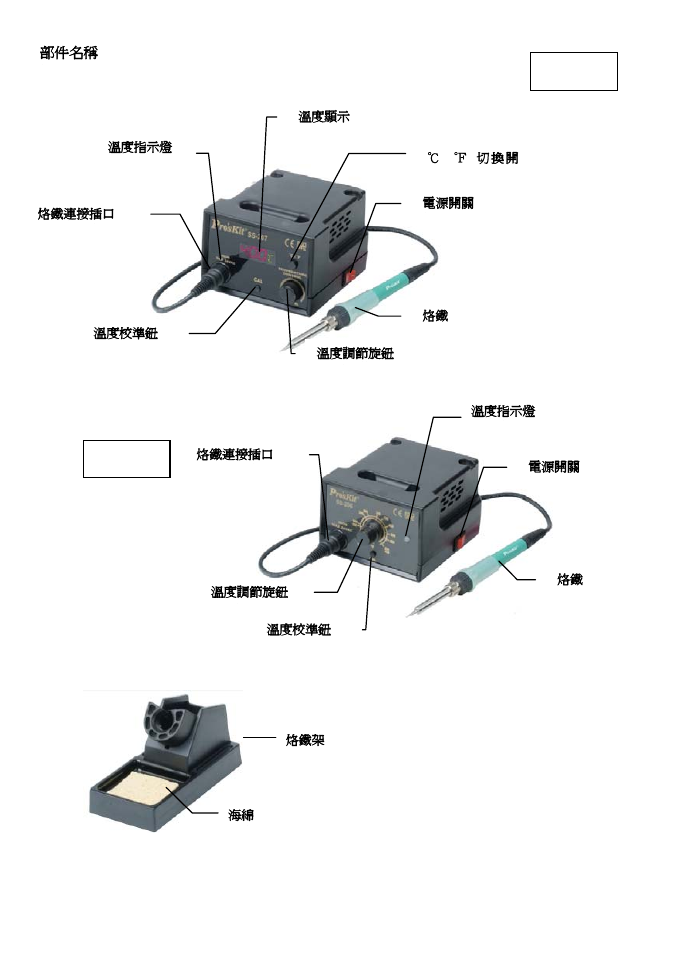 Ss-207, Ss-206 | Prokit's Industries SS-207 User Manual | Page 11 / 20