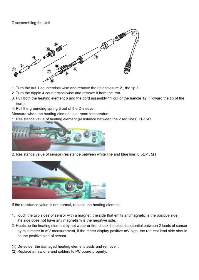 Prokit's Industries SS-207 User Manual | Page 8 / 20