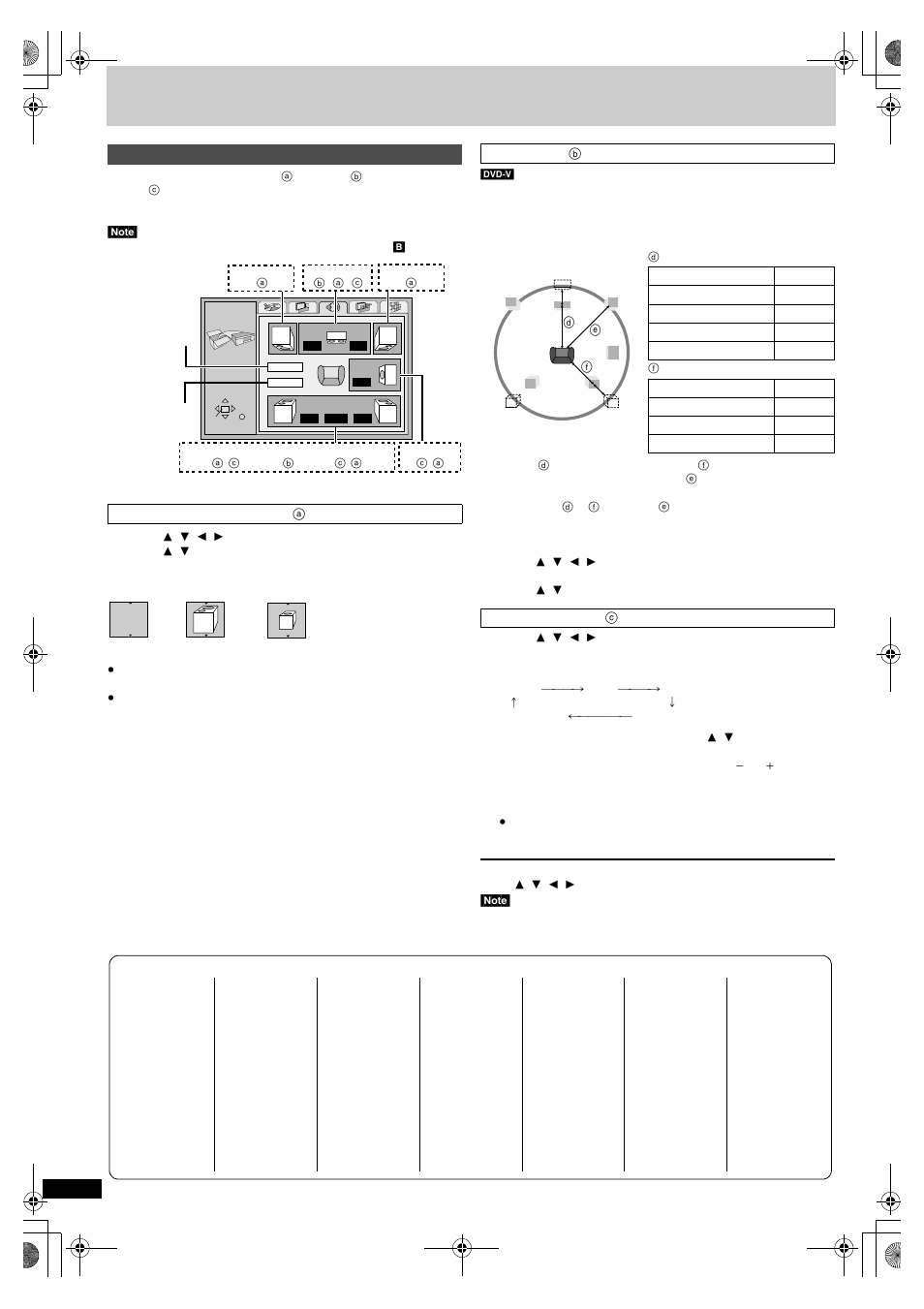 Speaker setting, Changing settings | Yamaha DVD-S830 User Manual | Page 20 / 24