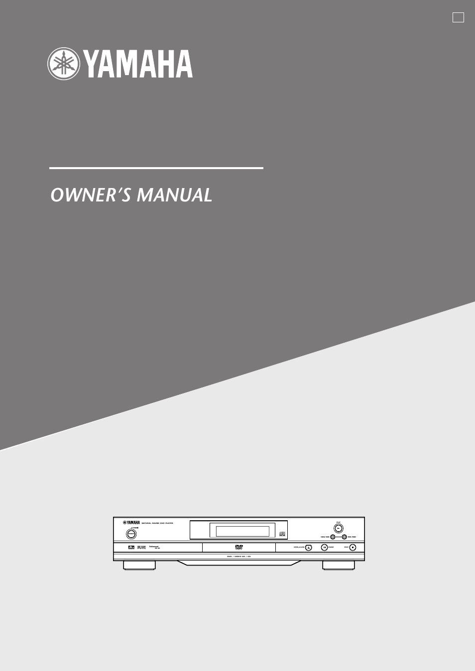 Yamaha DVD-S510 User Manual | 36 pages