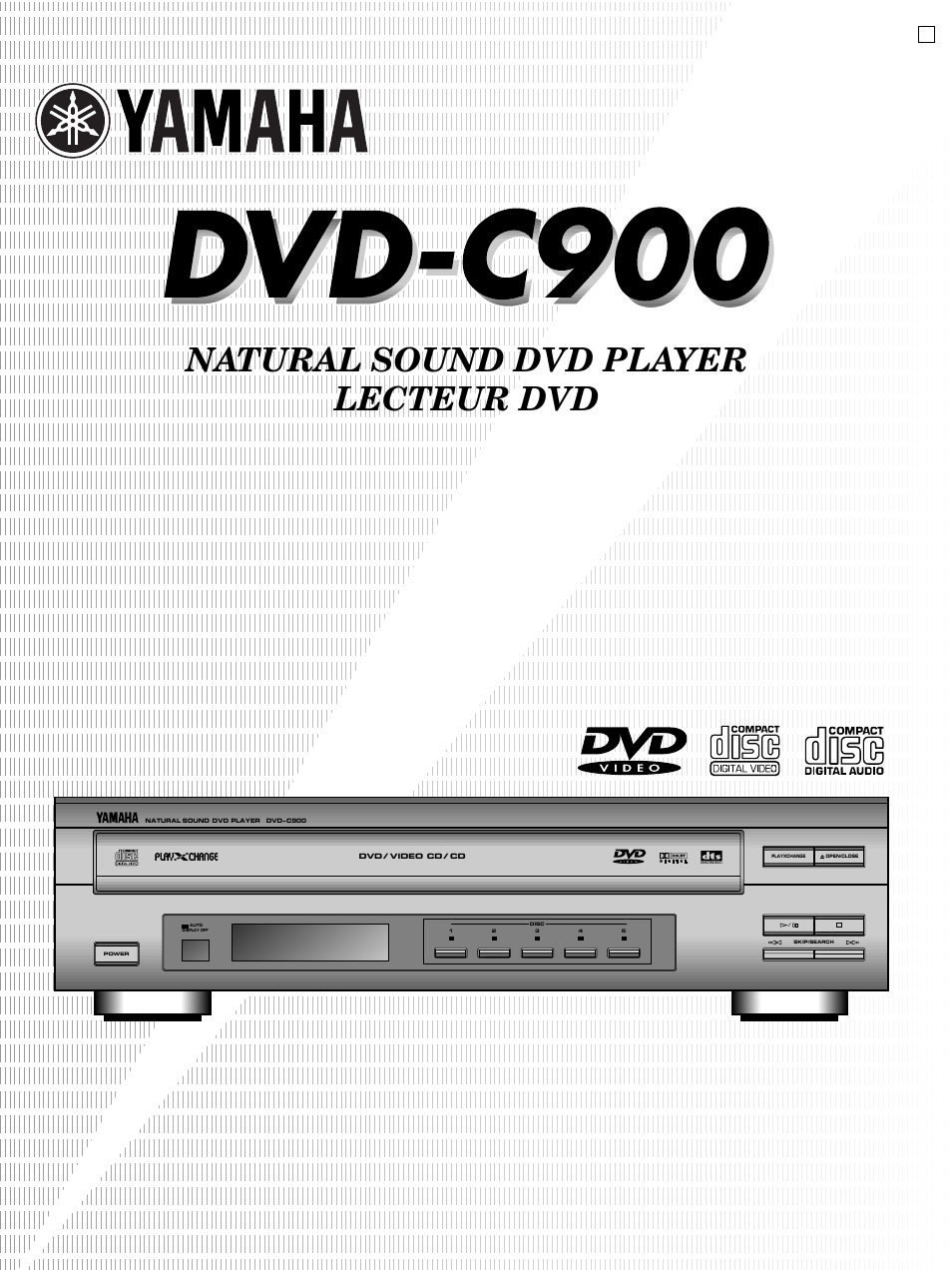 Yamaha DVD-C900 User Manual | 74 pages