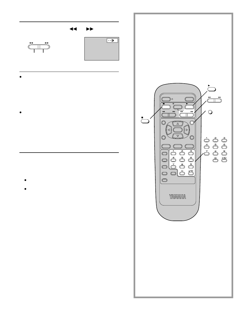 Slow-motion play [dvd/video cd, Slow-motion play, Video cd only | Example) | Yamaha DVD-S700 User Manual | Page 18 / 48