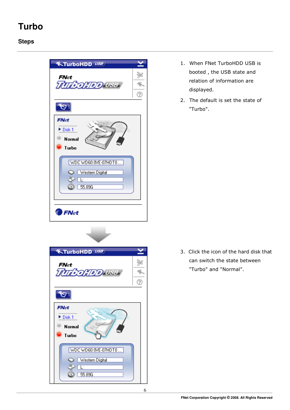 Turbo | ADATA Elite NH03 User Manual | Page 6 / 12