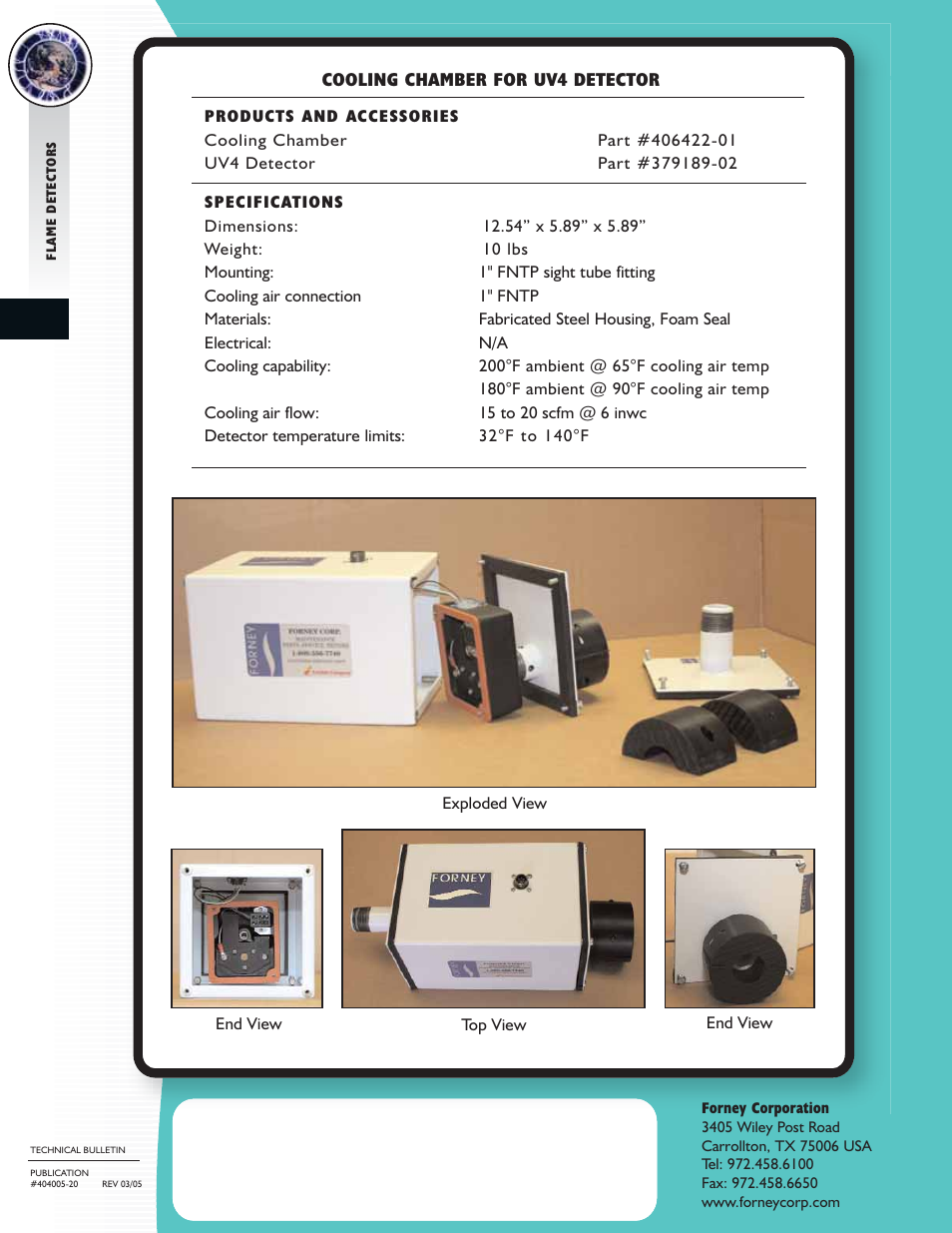 Forney UV-4 Cooling Chamber User Manual | Page 2 / 2