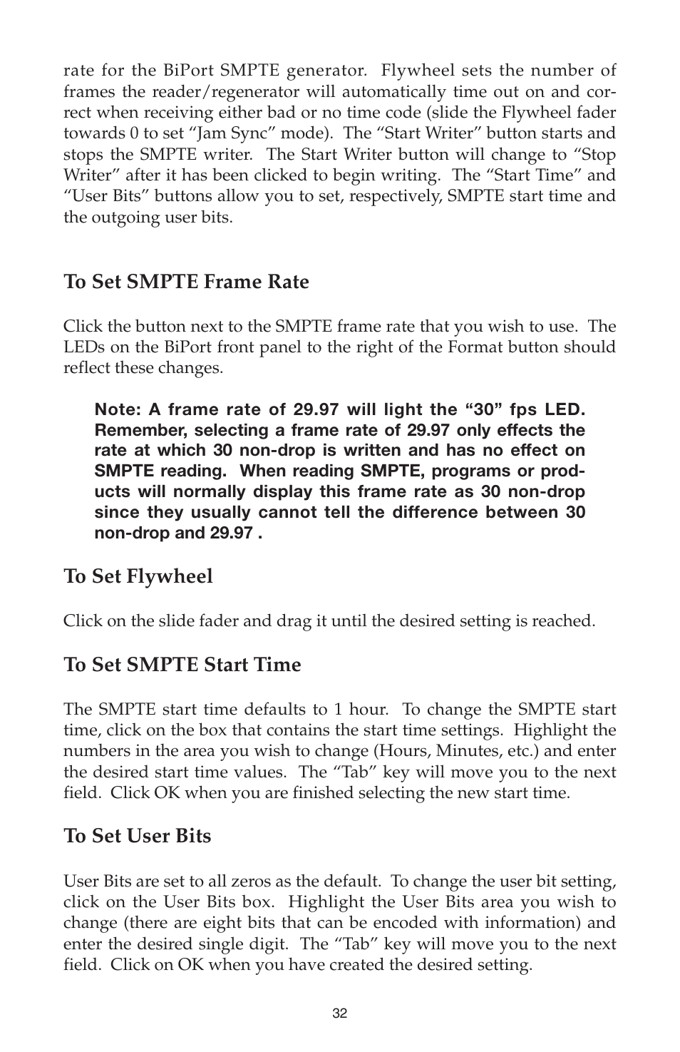 M-AUDIO Biport 2x4s User Manual | Page 32 / 48