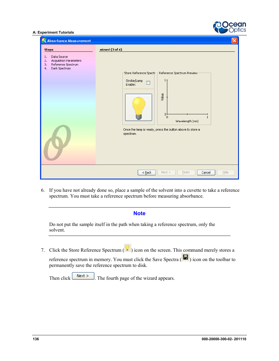 Ocean Optics SpectraSuite User Manual | Page 148 / 198