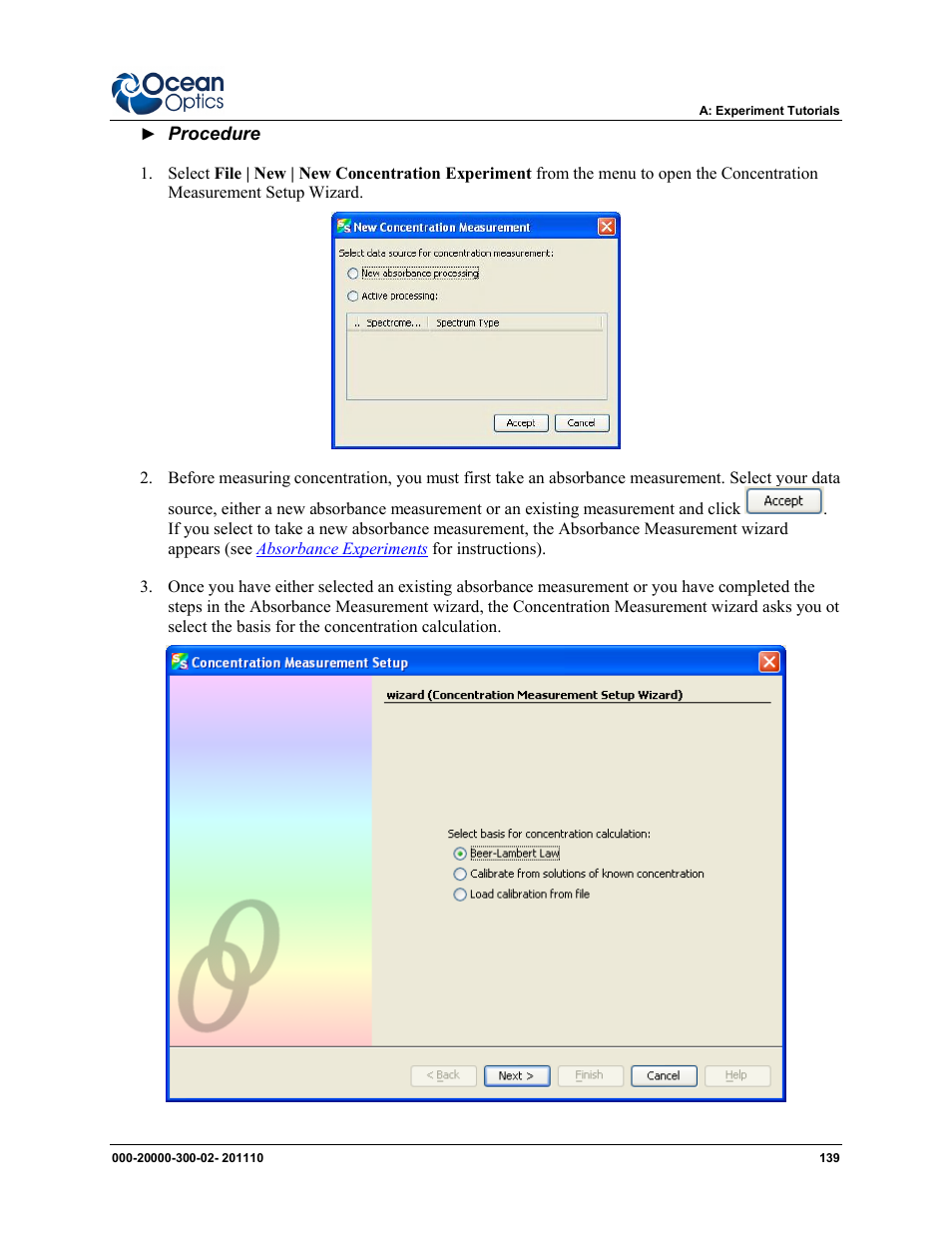Ocean Optics SpectraSuite User Manual | Page 151 / 198
