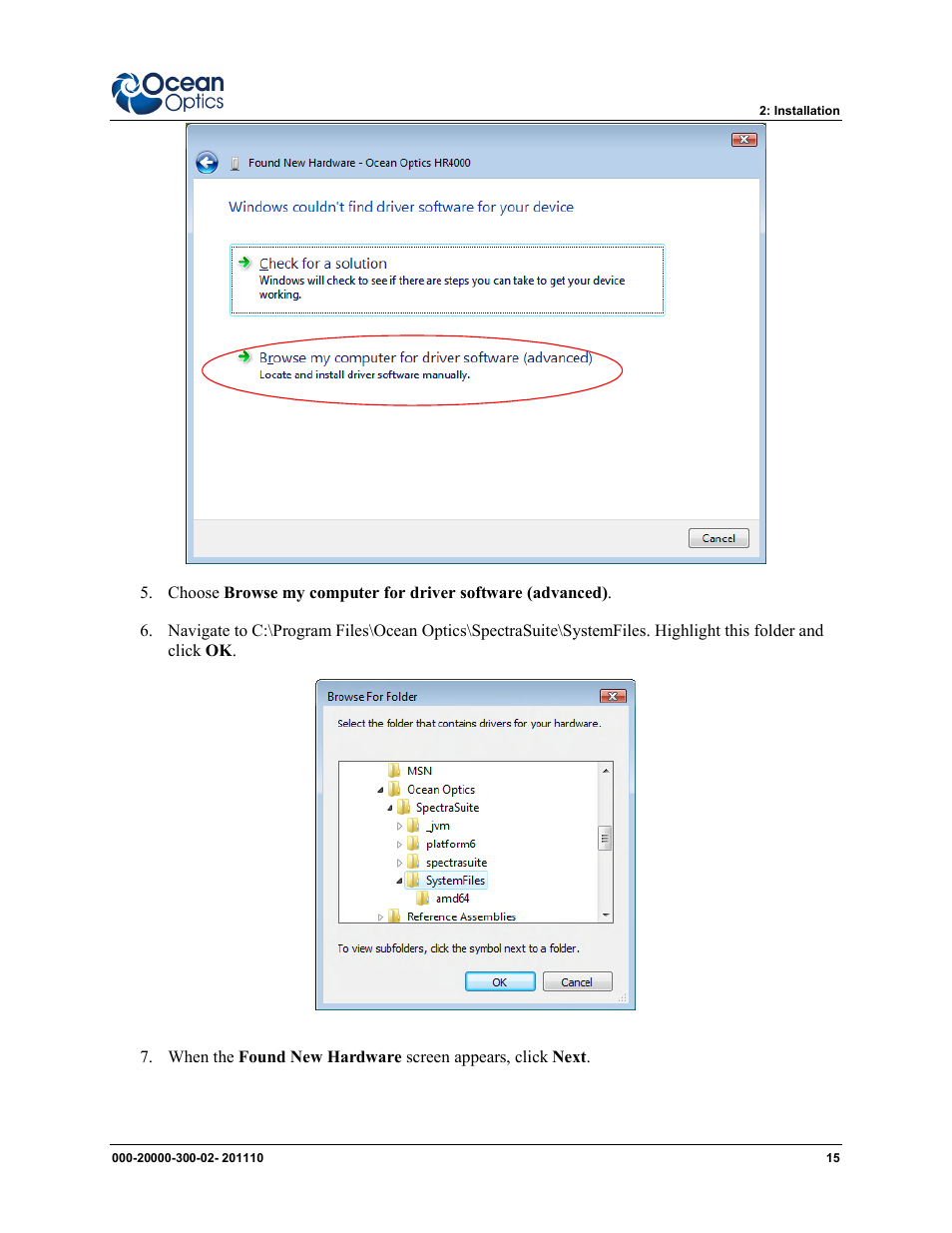 Ocean Optics SpectraSuite User Manual | Page 27 / 198