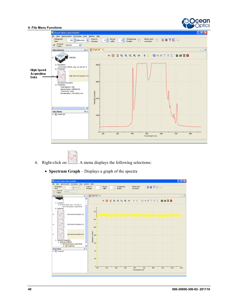 Ocean Optics SpectraSuite User Manual | Page 52 / 198
