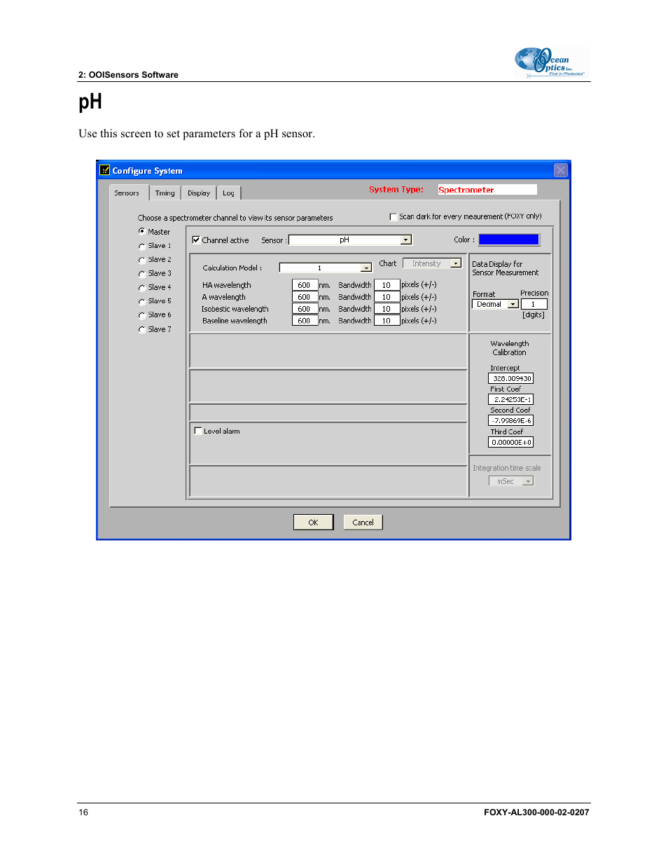 Ocean Optics OOISensors User Manual | Page 26 / 138