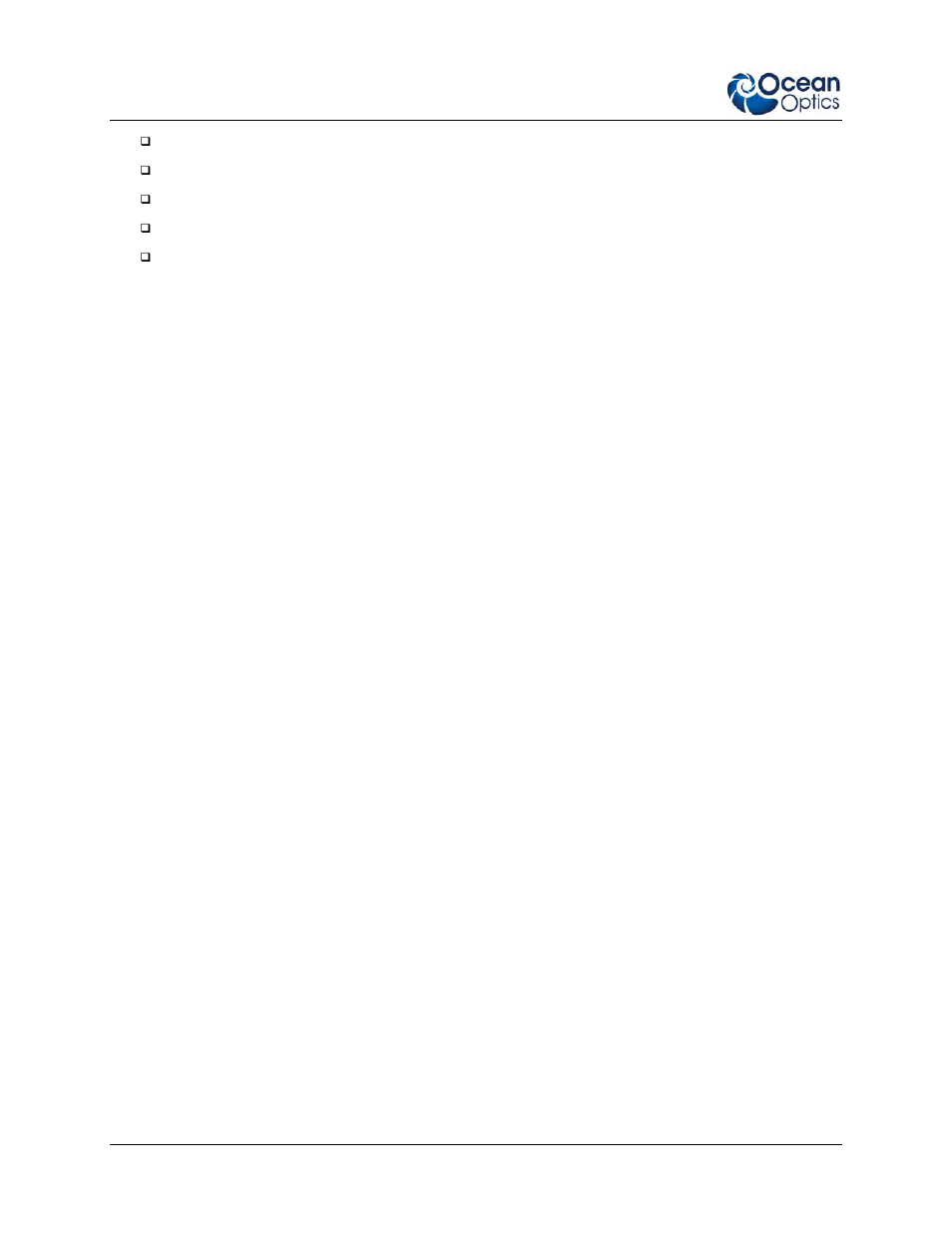 Ocean Optics Jaz Install User Manual | Page 16 / 68