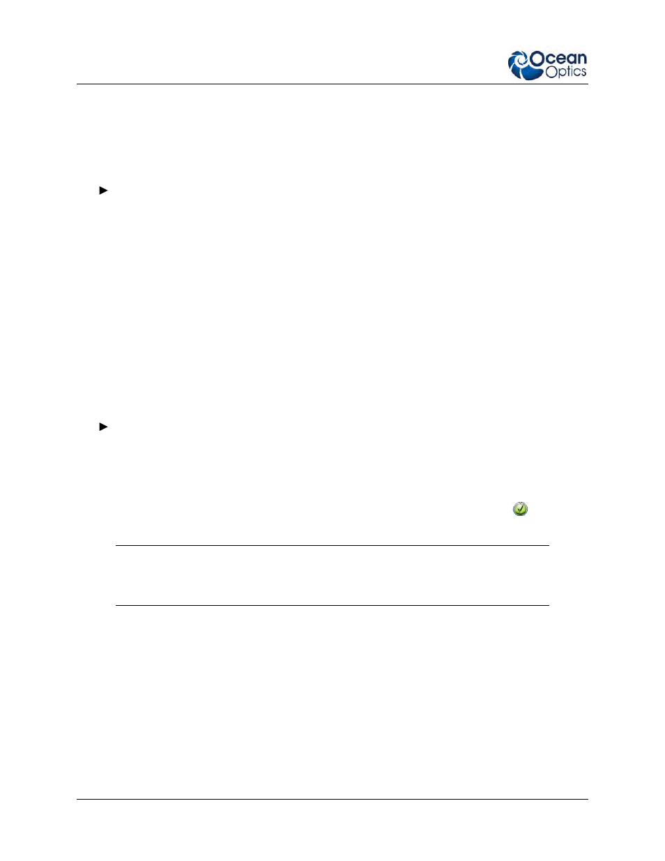 Setting jaz-px for free running mode, Setting jaz-px for triggered mode | Ocean Optics Jaz Install User Manual | Page 40 / 68