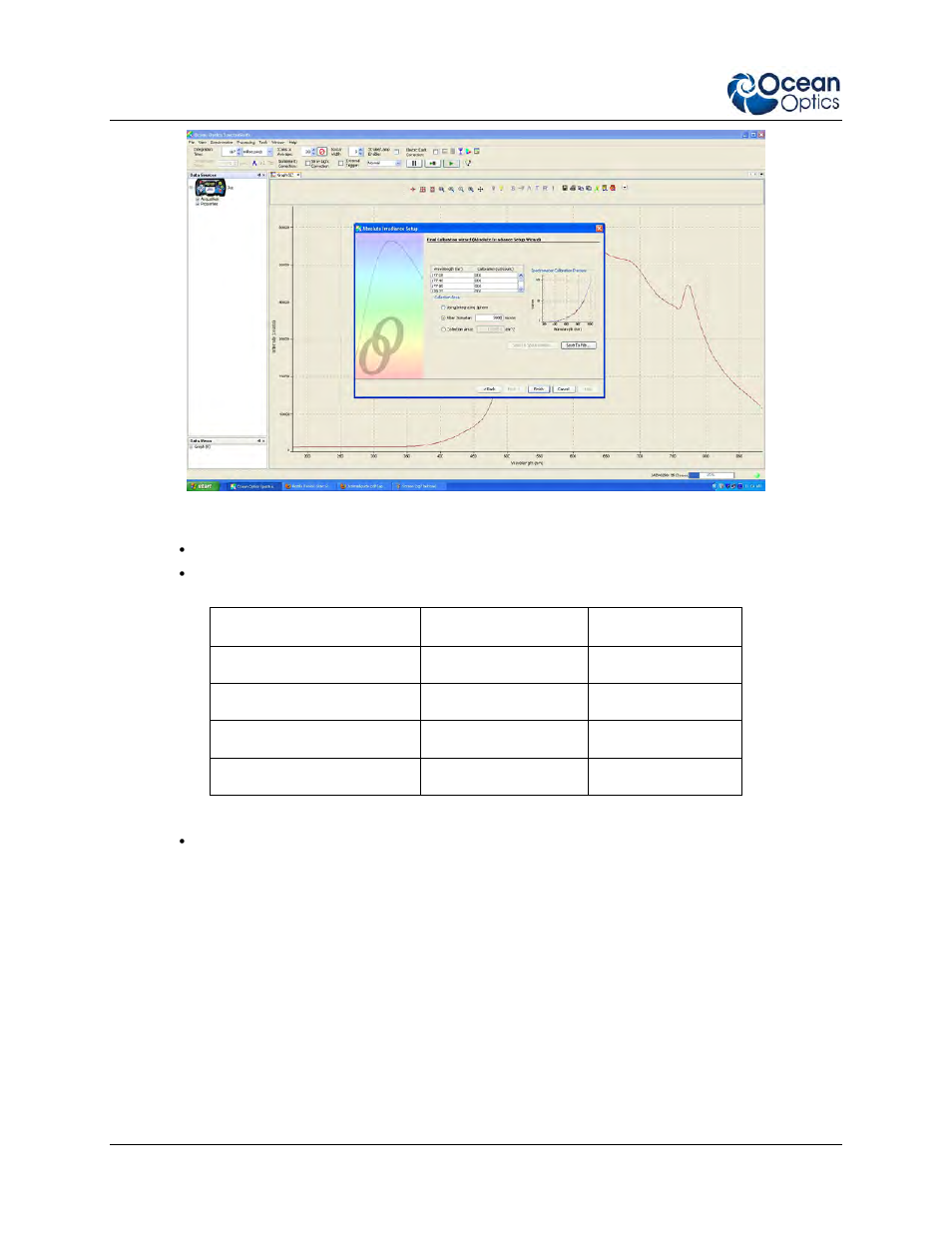 Ocean Optics Jaz Absolute Irradiance User Manual | Page 14 / 26
