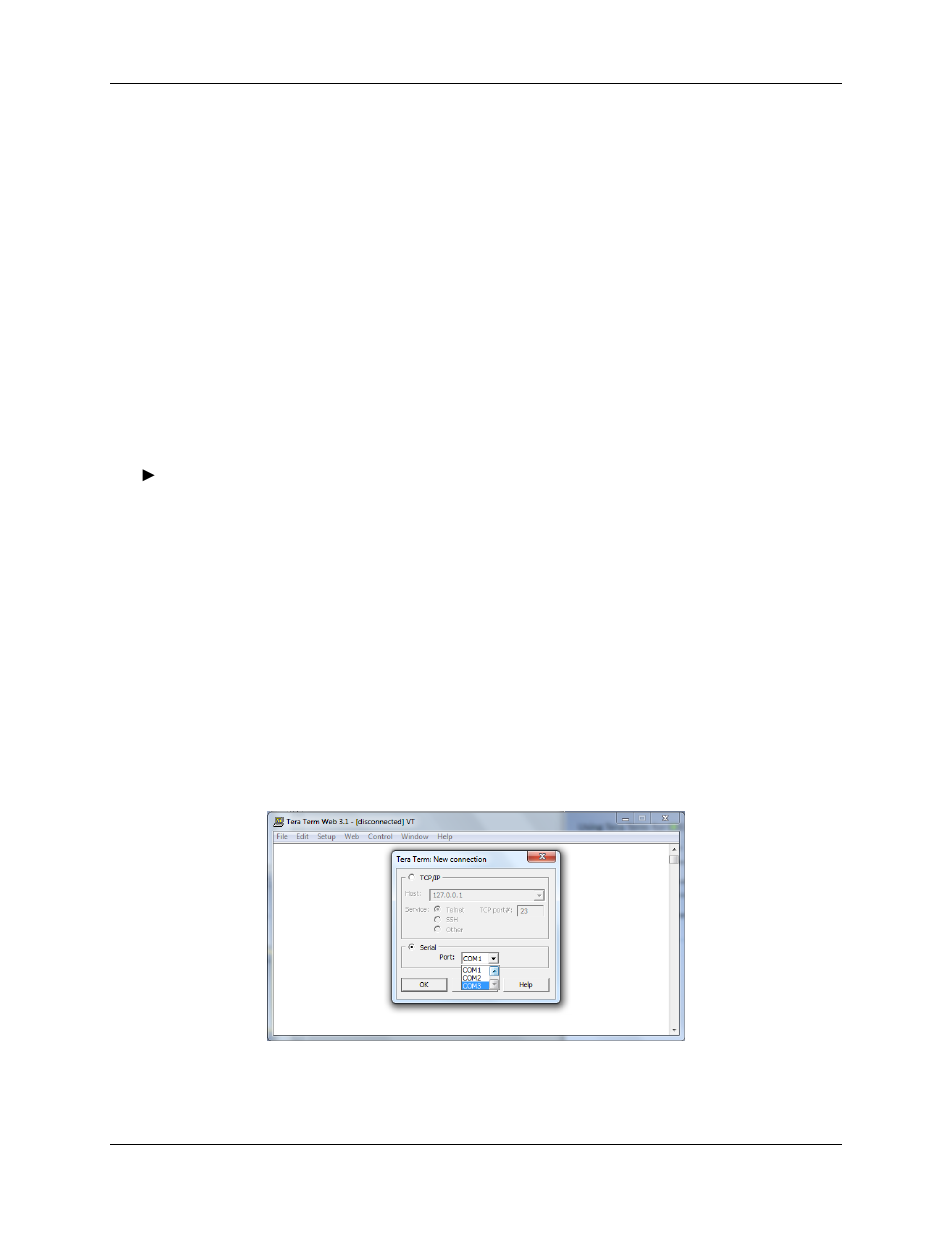 Tera term software, Installing tera term software, Appendix a | Ocean Optics IDRaman mini Install User Manual | Page 37 / 42