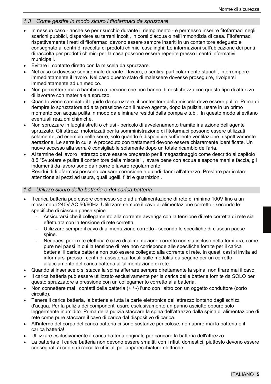 SOLO 416 Rückentragbare Akku-Druckspritze User Manual | Page 69 / 100