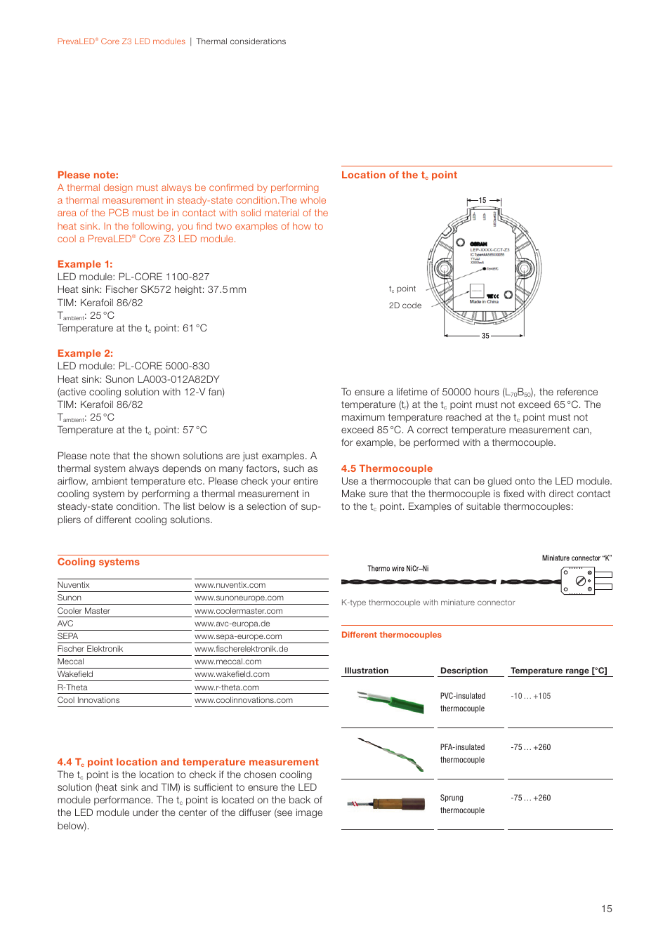 OSRAM PrevaLED Core Z3 User Manual | Page 15 / 20
