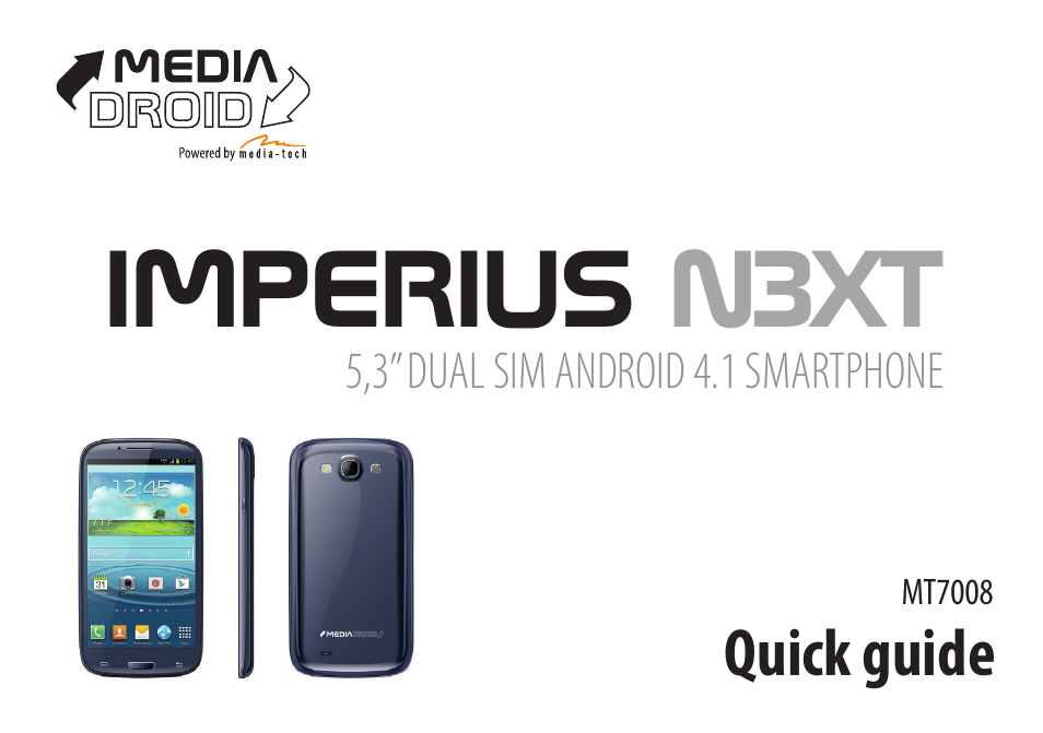 Media-Tech IMPERIUS N3XT User Manual | 20 pages
