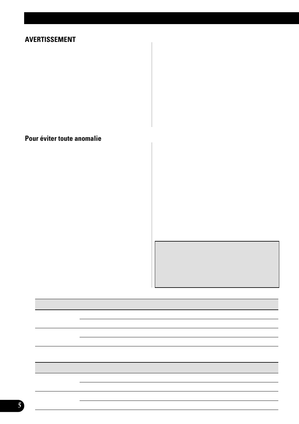 Raccordement de l’appareil | Pioneer GM-X552 User Manual | Page 42 / 76