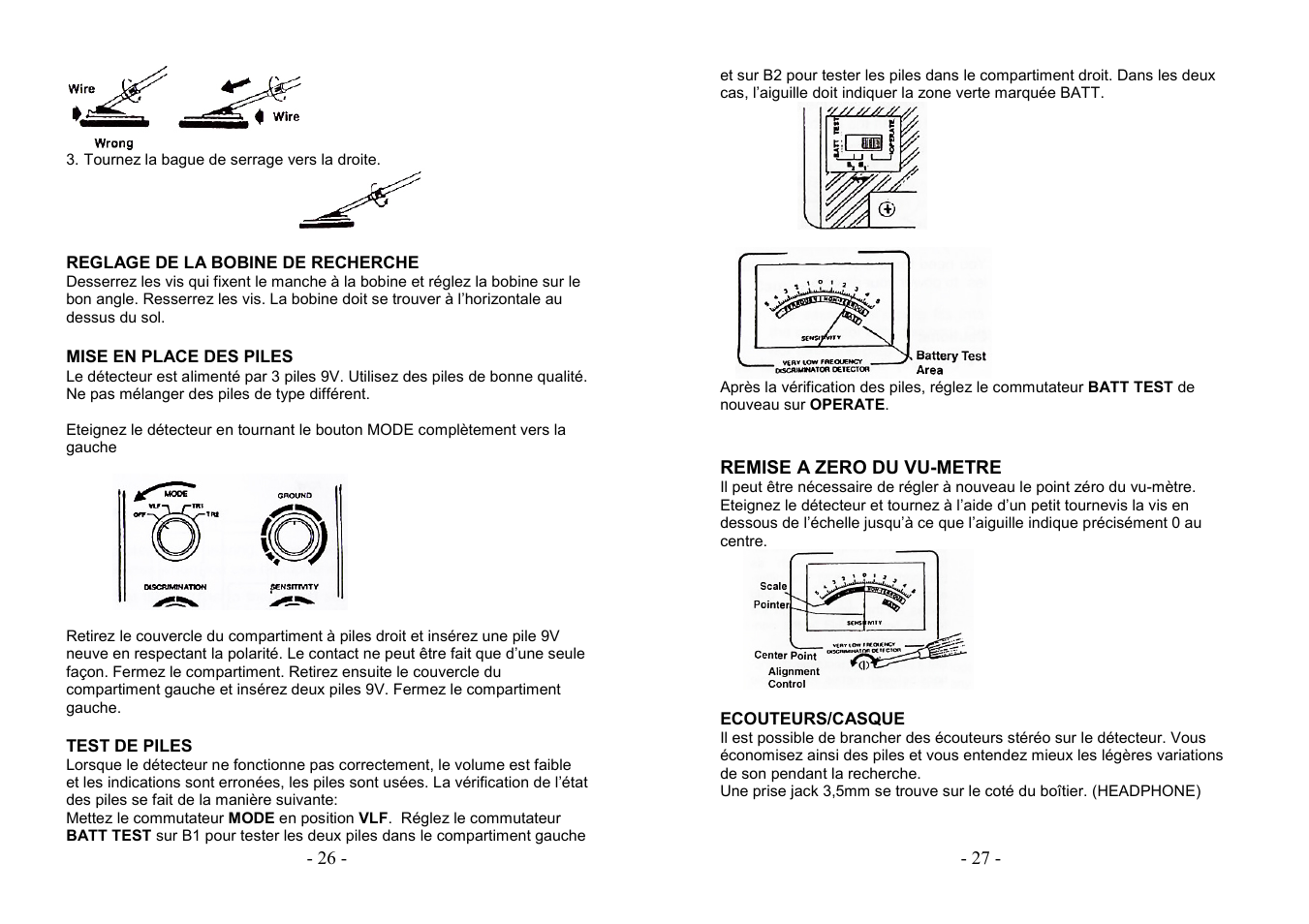 AVSL 499.921 PROFESSIONAL METAL DETECTOR User Manual | Page 26 / 26