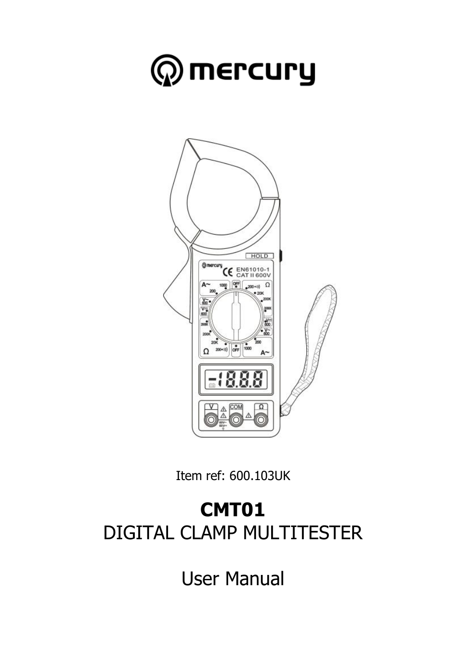 AVSL 600.103 CMT01 User Manual | 8 pages