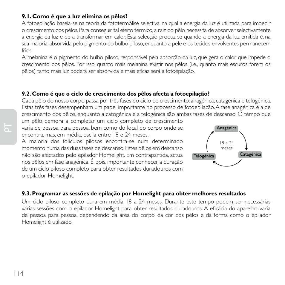 Babyliss G920E Homelight Face & Body User Manual | Page 112 / 224